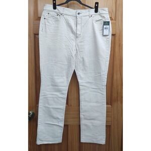 LRL Lauren Jeans Co Ralph Lauren Size 16 Slimming Fit Stretch Women's BRAND NEW‎